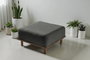Atelier Del Sofa Puff Texturizado Coco Antracita